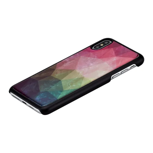 iKins iPhone XS Max puzdro vodný kvet čierne - 2