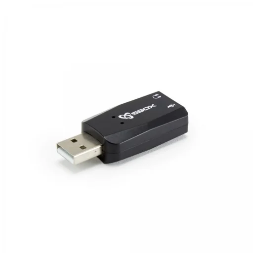 Sbox USBC-11 USB zvuková karta adaptér - 1
