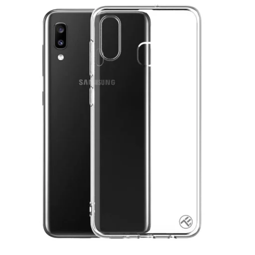 Silikónové puzdro Tellur Cover Basic pre Samsung Galaxy A20, priehľadné - 1