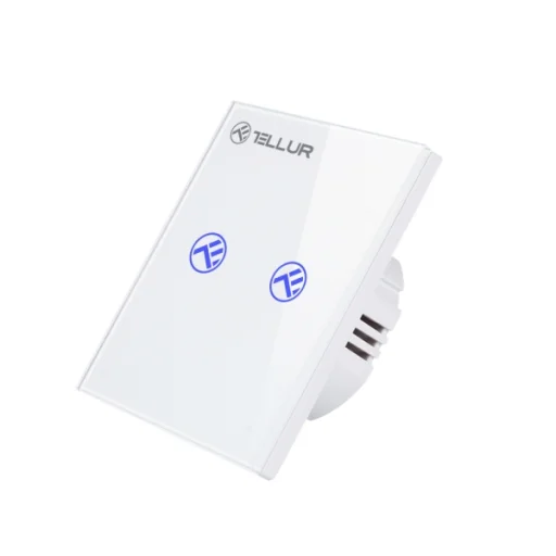 Tellur Smart WiFi spínač, SS2N 2-portový 1800W 10A - 1