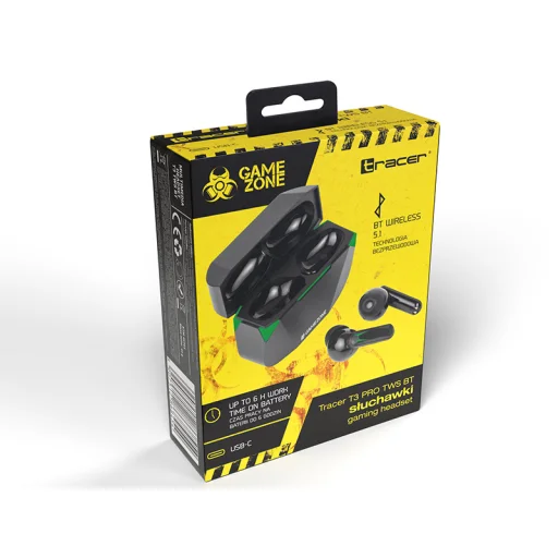 Tracer 46965 Gamezone T3 Pro TWS BT bezdrôtové slúchadlá - 4