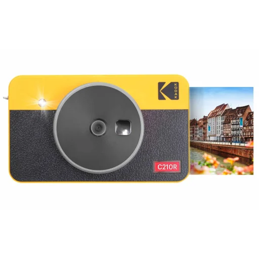 Kodak Mini Shot 2 fotoaparát a fototlačiareň kombo Retro Yellow - 1
