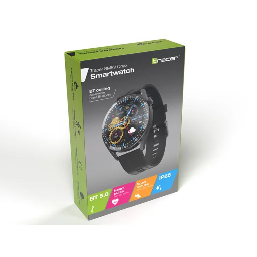 Tracer 47304 Smartwatch SM8V Onyx inteligentné hodinky - 5