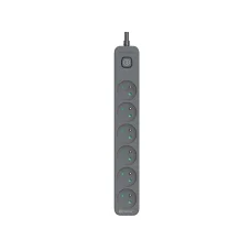 Tracer 47025 Zebra Mobile Ready 1,5 m prepäťová ochrana s 5 zásuvkami + 2 USB (2,1 A)