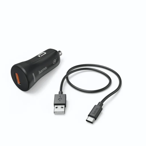 Hama 00183231 nabíjačka do auta USB Type-C QC 3.0 3A čierna - 2