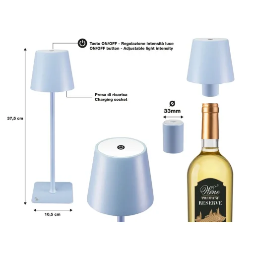 Beper P201UTP124 nabíjateľná stolná lampa - 4