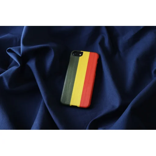 MAN&WOOD iPhone 7/8/SE (2020) reggae black puzdro - 3
