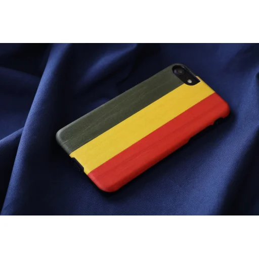 MAN&WOOD iPhone 7/8/SE (2020) reggae black puzdro - 4