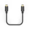 Hama 00201591 USB-C - USB-C nabíjací a dátový kábel 1,5 m čierny thumbnail