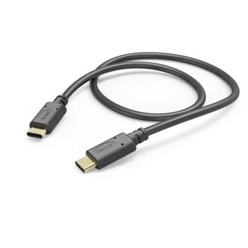 Hama 00201591 USB-C - USB-C nabíjací a dátový kábel 1,5 m čierny - 1