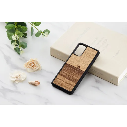 Puzdro MAN&WOOD pre Samsung Galaxy S20 Plus Terra Black - 3