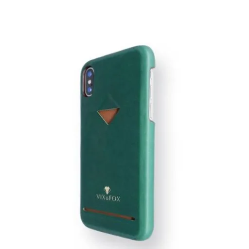 VixFox zadný kryt s držiakom na karty pre Samsung S9, lesná zelená - 2