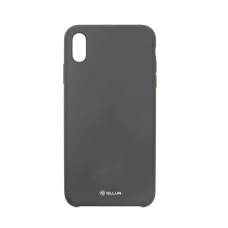 Tellur Liquid Silicone puzdro na iPhone XS Max, čierne