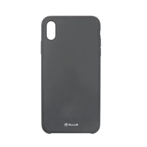 Tellur Liquid Silicone puzdro na iPhone XS Max, čierne - 1
