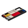 MAN&WOOD puzdro s dreveným vzorom pre Samsung Galaxy Note 20, Mondrian Wood Black thumbnail