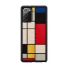 MAN&WOOD puzdro s dreveným vzorom pre Samsung Galaxy Note 20, Mondrian Wood Black thumbnail