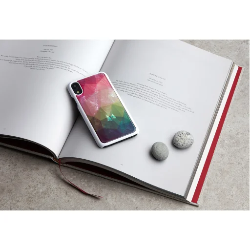 iKins okostelefon tok iPhone XR vízivirág fehér tok - 3