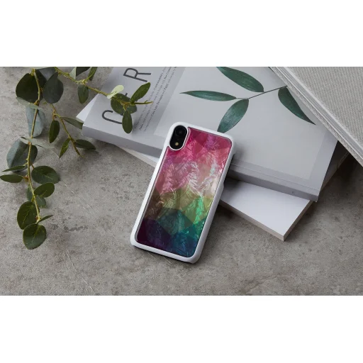 iKins okostelefon tok iPhone XR vízivirág fehér tok - 4