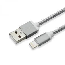 Sbox USB 2.0 8-pinový Lightning dátový kábel IPH7-GR sivý