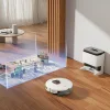 Xiaomi ROIDMI EVE CC robotický vysávač a mop s čistiacou stanicou, biely, poškodený obal thumbnail