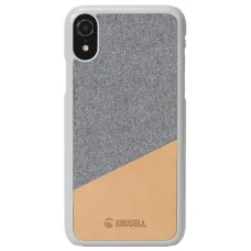 Krusell Tanum Cover Apple iPhone XR nude puzdro