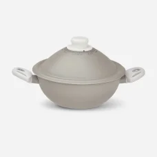 Pensofal White Diamond Vapsi 24 cm kétfüles fedővel wok serpenyő