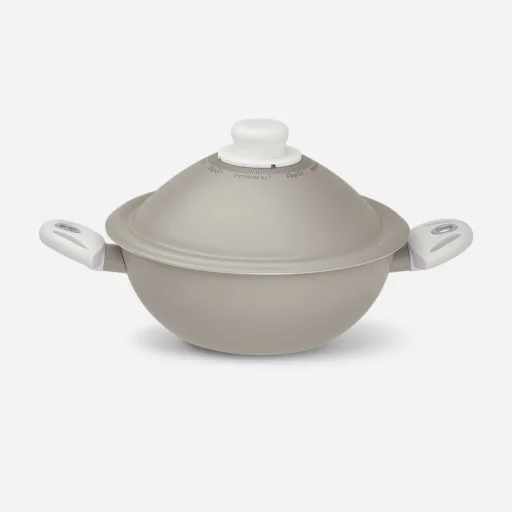 Pensofal White Diamond Vapsi 24 cm wok panvica s dvoma rúčkami a pokrievkou - 1