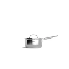 Pensofal 1612 egyfülű tejforraló lábas üvegfedővel - New Era 16 cm