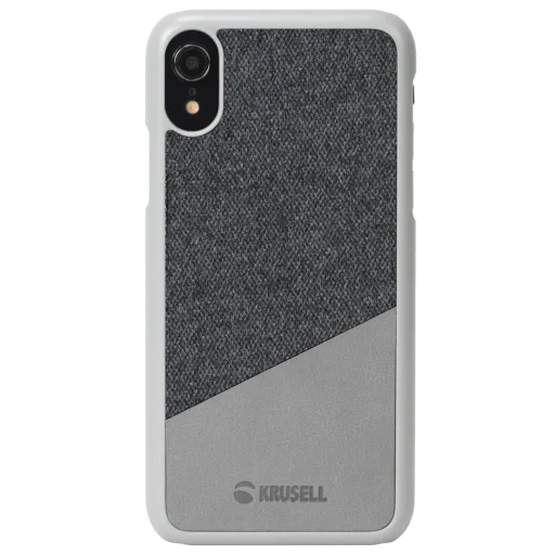 Krusell Tanum Cover Apple iPhone XR szürke tok - 1