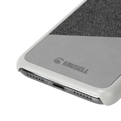 Krusell Tanum Cover Apple iPhone XR szürke tok - 5