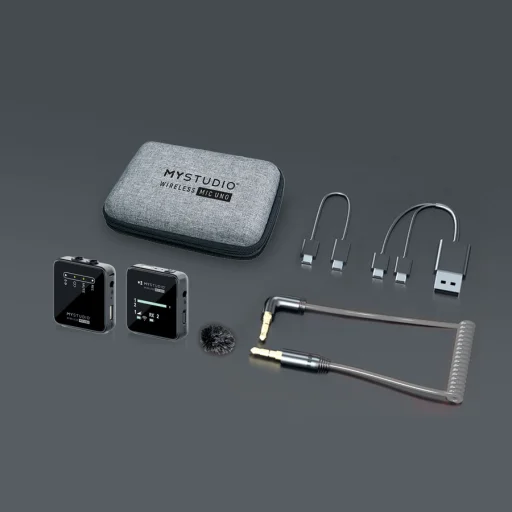 Easypix MyStudio Wireless Mic Uno 62023 bezdrôtový klopový mikrofón - 6