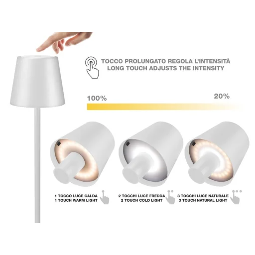Beper P201UTP119 dotyková stolná lampa - 3