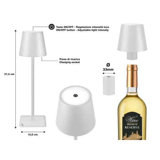 Beper P201UTP119 dotyková stolná lampa - 4