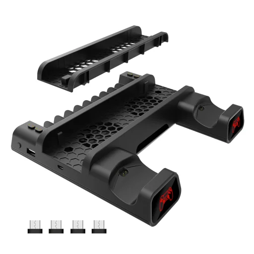 White Shark PS4-19076 Cutman PS4 chladiaci stojan a dvojitá nabíjacia stanica - 4