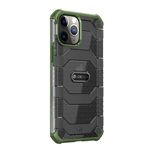 Devia Vanguard ütésálló tok iPhone 12 mini készülékhez, zöld - 1