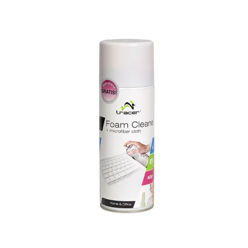 Tracer 42105 Foam Cleaner + Microfiber Cloth 400ml - 1