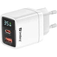 Sandberg 441-52 2 az 1-ben hálózati töltő 1xUSB-C 1xUSB 35W