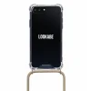 Lookabe Necklace iPhone 7/8+ zlaté nude puzdro so šnúrkou na krk thumbnail