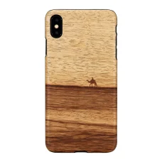 MAN&WOOD iPhone XS Max terra black puzdro