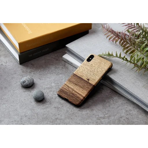 MAN&WOOD iPhone XS Max terra black tok - 4