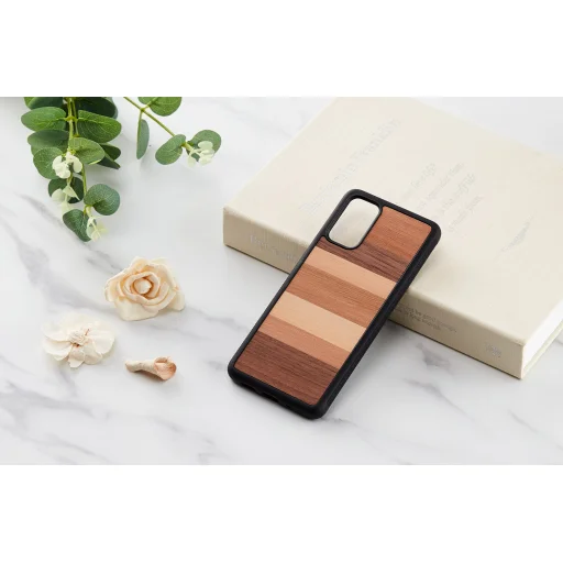 MAN&WOOD Galaxy S20+ sabbia black puzdro - 3