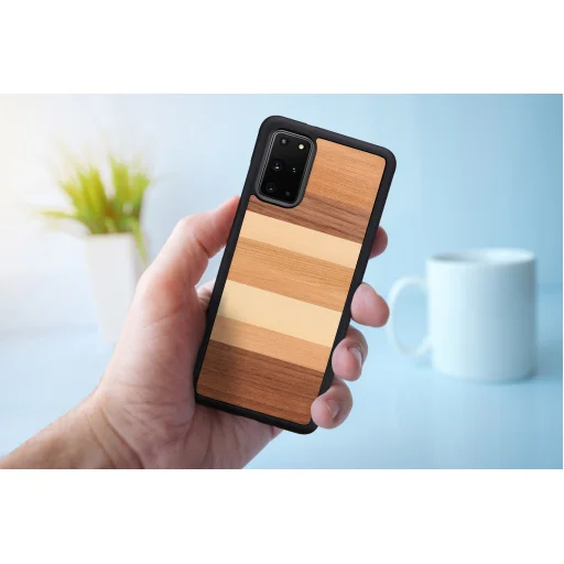 MAN&WOOD Galaxy S20+ sabbia black puzdro - 4