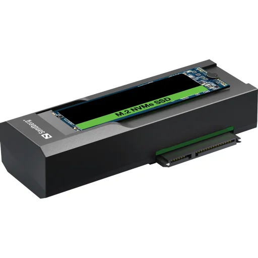 Sandberg 136-49 USB 3.2 klonovacia a dokovacia stanica pre M.2 + NVMe + SATA disky - 2