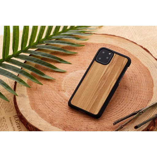 MAN&WOOD iPhone 11 Pro Max cappuccino black tok - 3