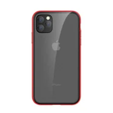 Comma Joy elegantné nárazuvzdorné puzdro pre iPhone 11 Pro, červené