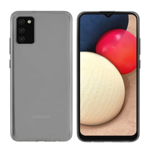 Krusell SoftCover Samsung Galaxy A02s priehľadný kryt (62336) - 3