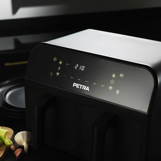 Petra PT4750BLKVDEEU7 Dual Air Black teplovzdušná fritéza - 5