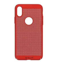 Tellur chladiace puzdro pre iPhone X/XS, červené