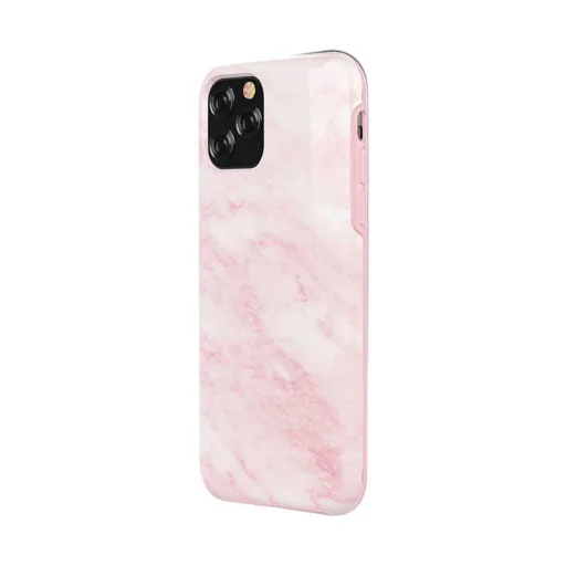 Devia Marble Series iPhone 11 Pro Max ružové puzdro - 2