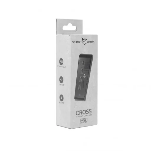 White Shark PS5 4-portový USB hub Cross - 3